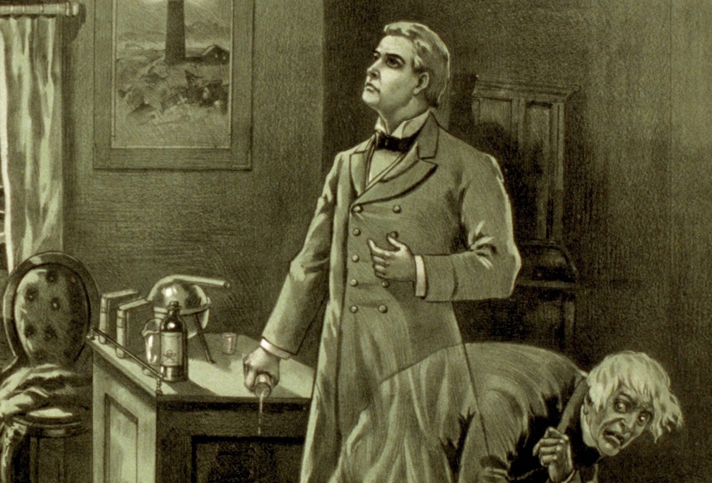 Jekyll and Hyde owe their beginnings to a well-made cabinet.