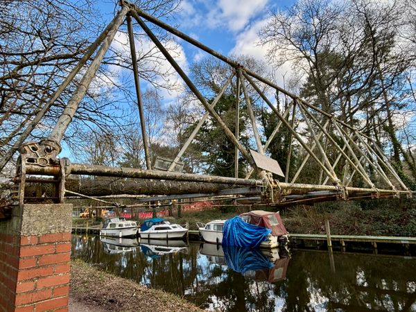 Inglis Bridge in Aldershot, England