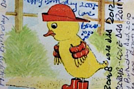 This 33-year-old duckling is lost!