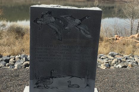 The memorial.