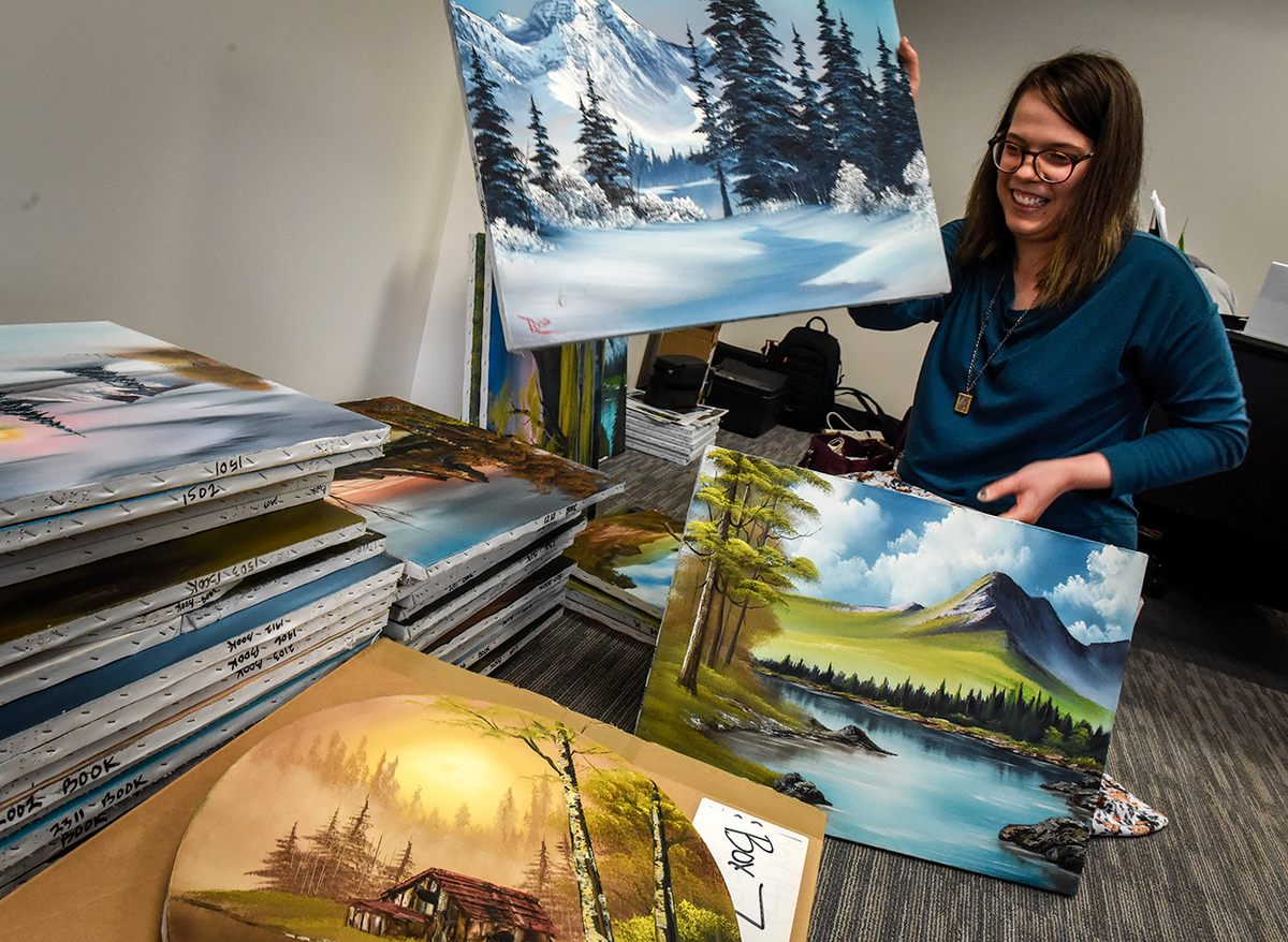 Almost Every Original Bob Ross Painting Lives in a Virginia Office