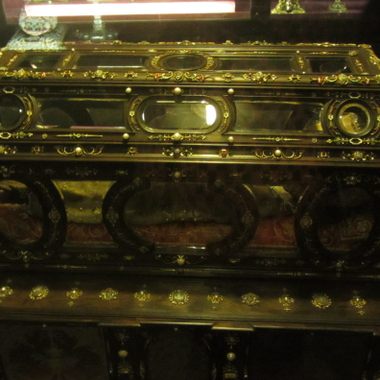 Relics of a mummified child