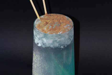 Margherita Gagnoni, the winner of the competition, drew inspiration from the possibility of life-bearing conditions on Jupiter's moon Europa.