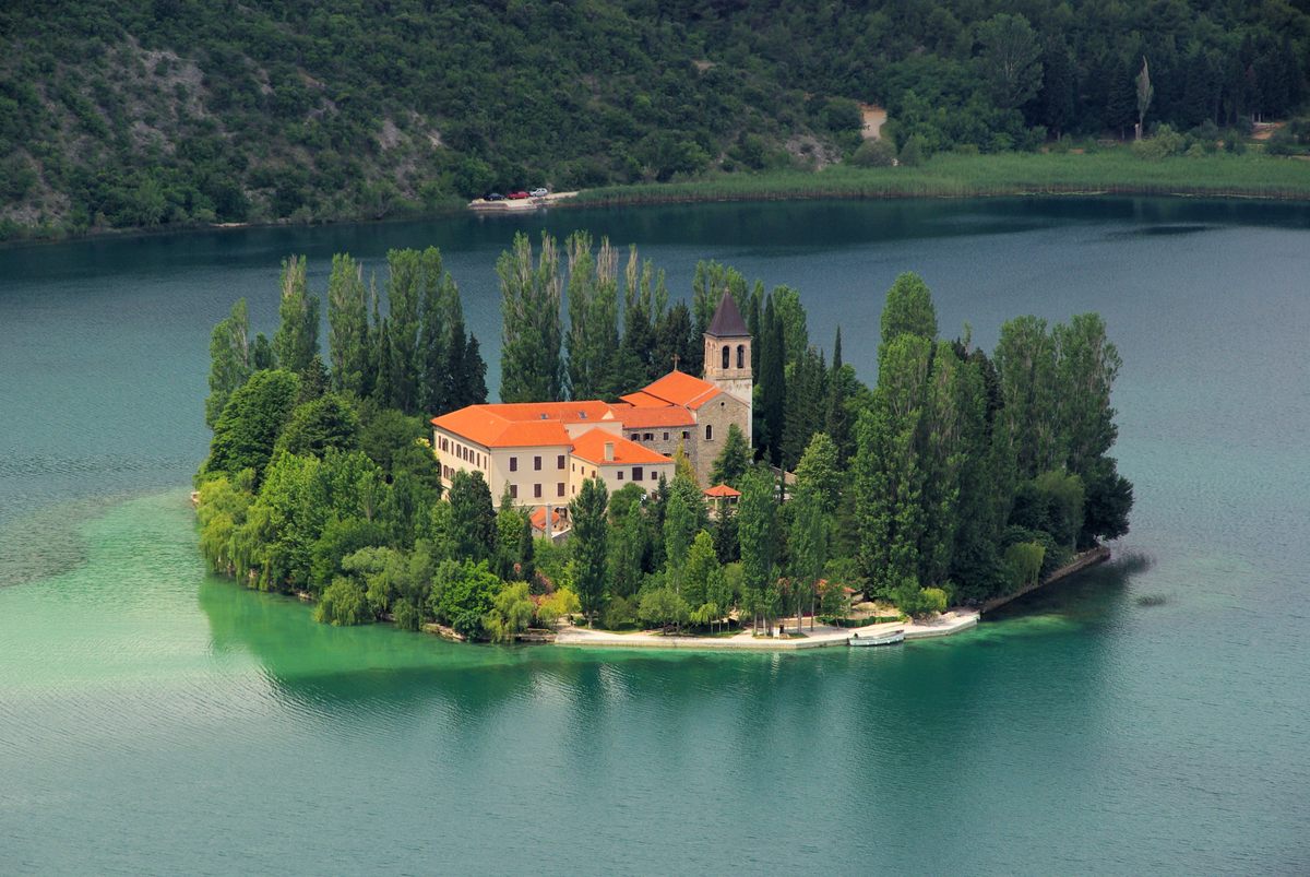 Visovac Monastery – Brištane, Croatia - Atlas Obscura