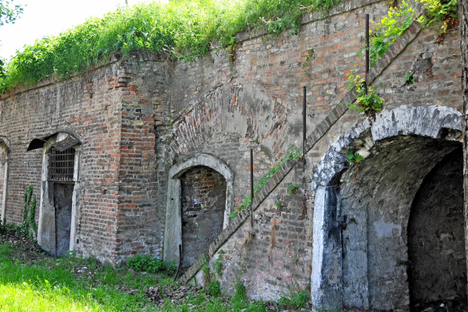 The catacombs beneath Petrovaradin Fortress.
