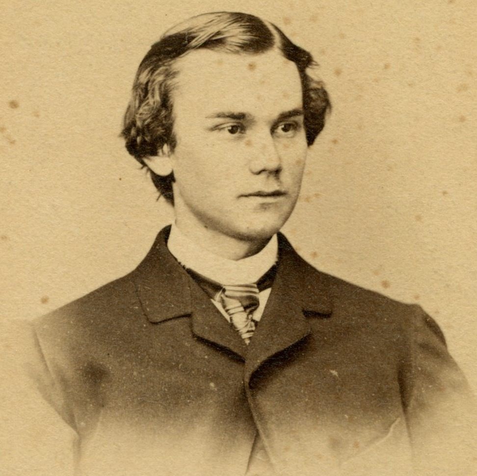 Lincoln's secretary, John Hay, in 1862.