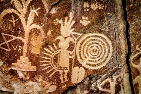 Crow Canyon Petroglyphs.