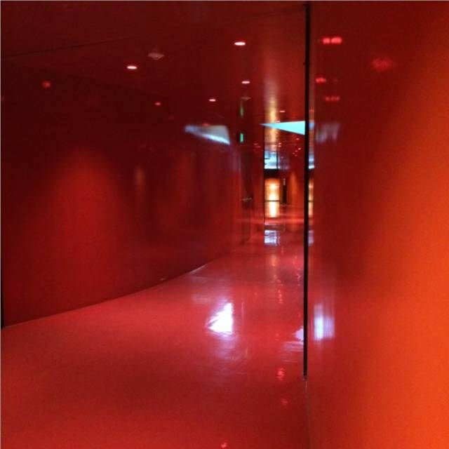 The Red Hall at Seattle's Central Library – Seattle, Washington - Atlas ...