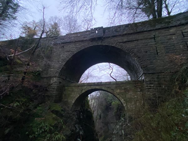 Rumbling Bridge in Kinross, Scotland