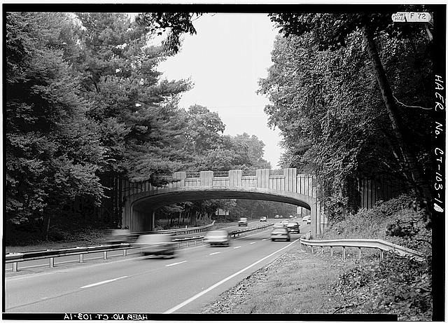 The Merritt Parkway.