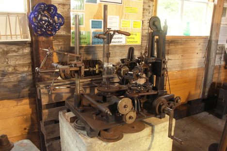 Guilloché machine from Kosta around 1905.