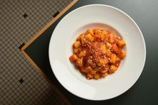 The gnocchi here get blanketed in a sugo with braised oxtail.