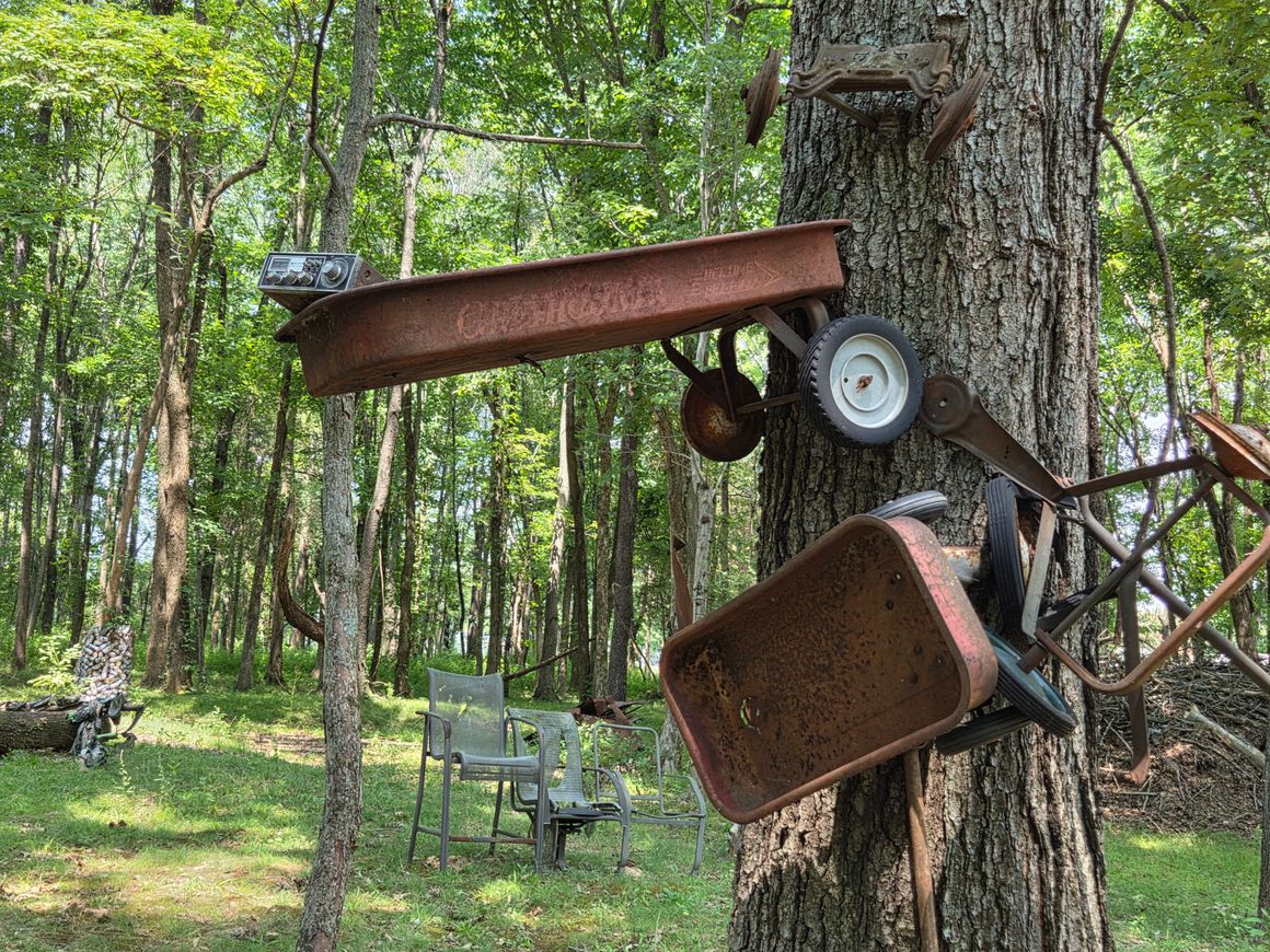A Radio Flyer wagon.