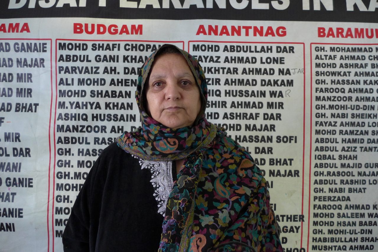Parveena Ahangar, known to many as the Iron Lady of Kashmir, has spent more than 30 years looking for her missing son and others who have disappeared in India-administered Kashmir.