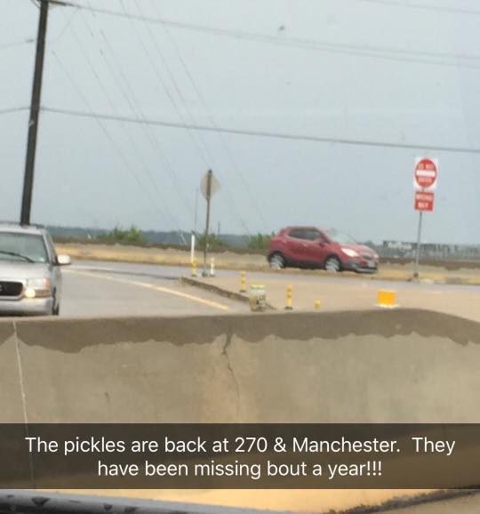 The pickles are back.