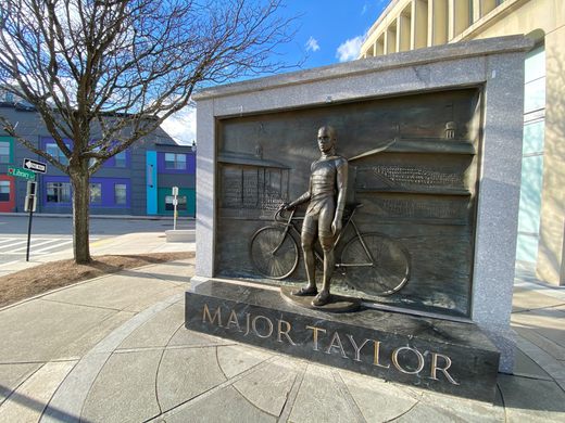 Major Taylor Monument – Worcester, Massachusetts - Atlas Obscura