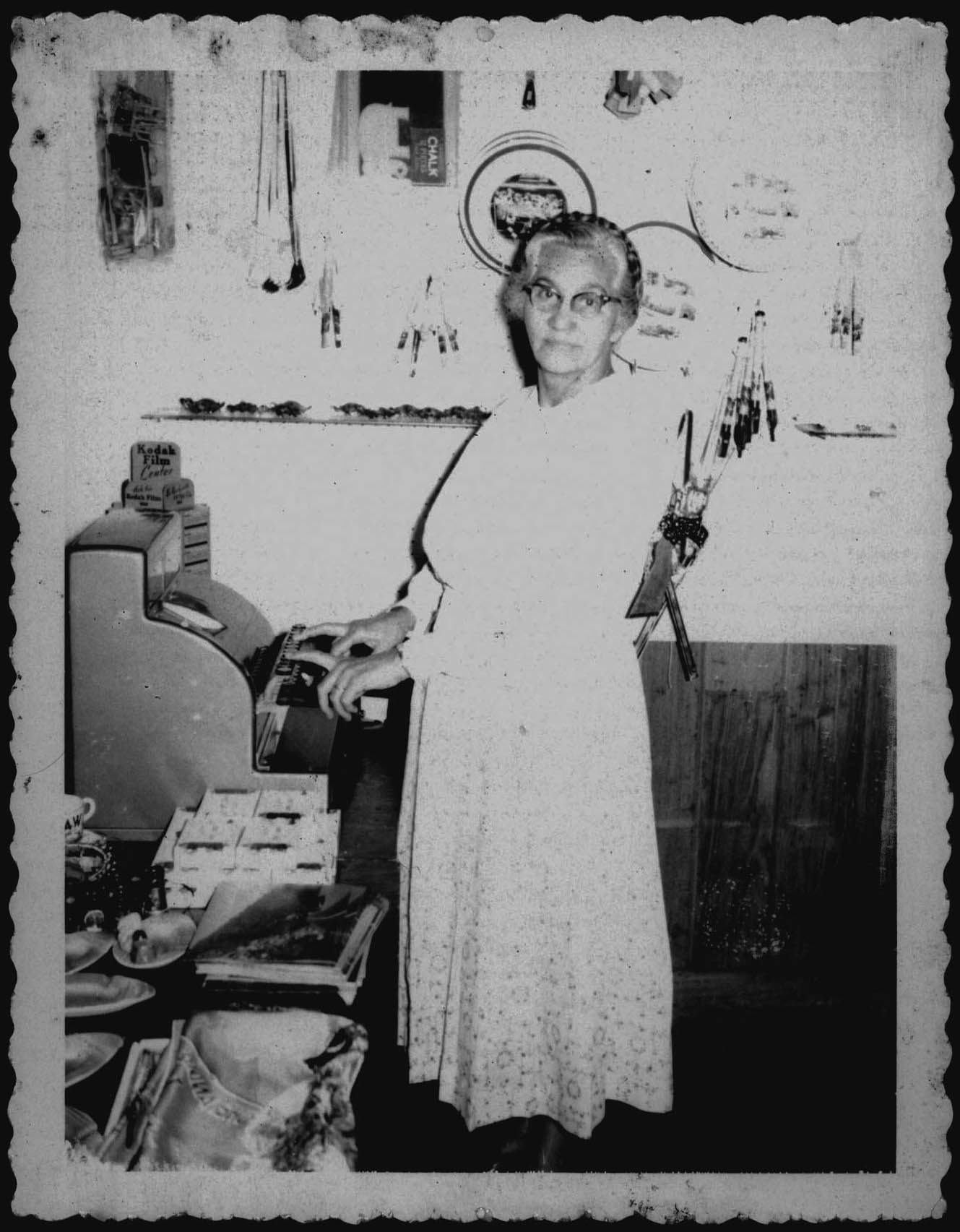 Mittie Tutt helped her husband Lloyd manage the campground for more than a decade.
