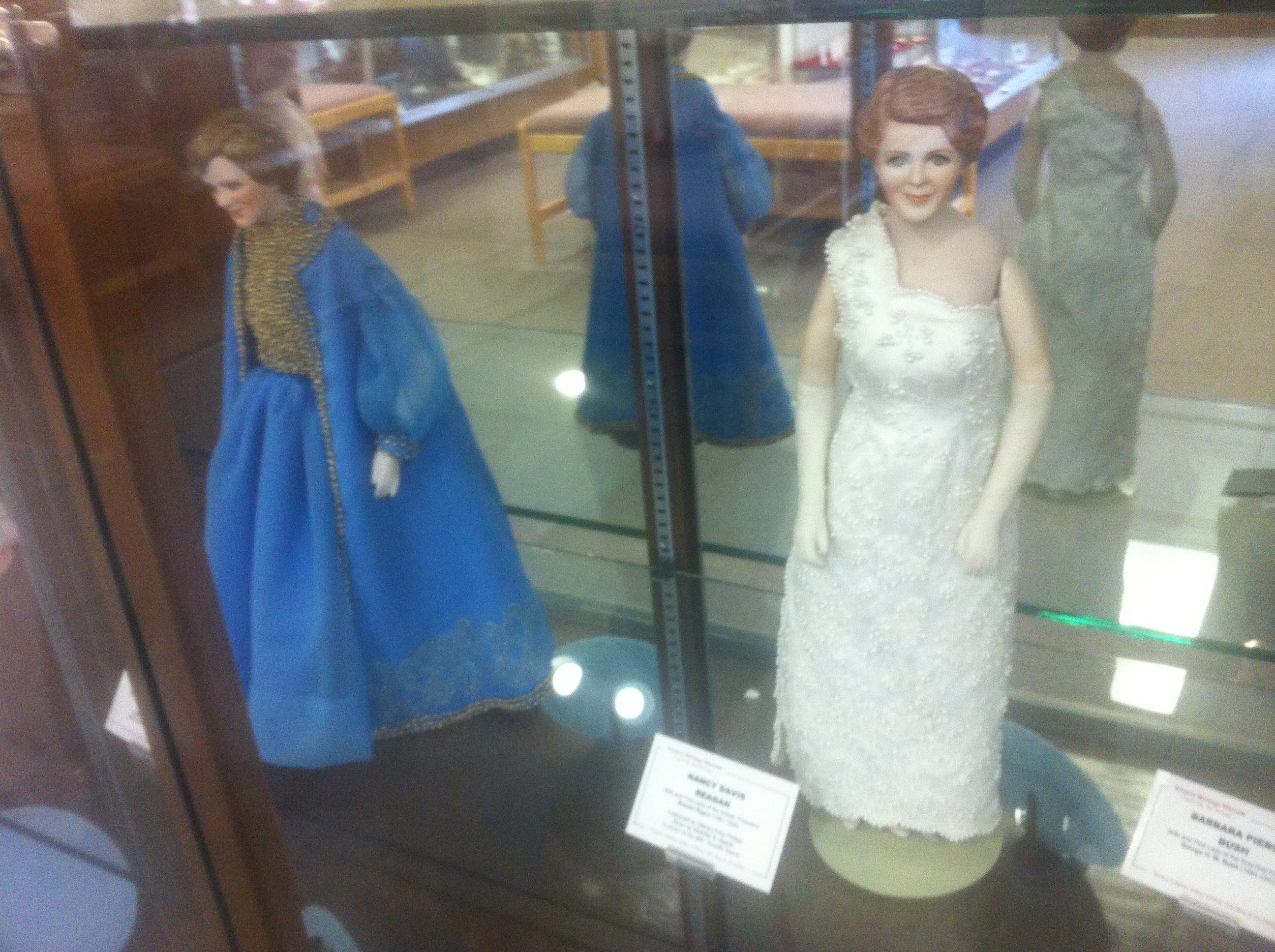 First Lady Dolls at the Uintah County Library 