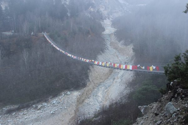 Bhutanese Bridge in the Wallis