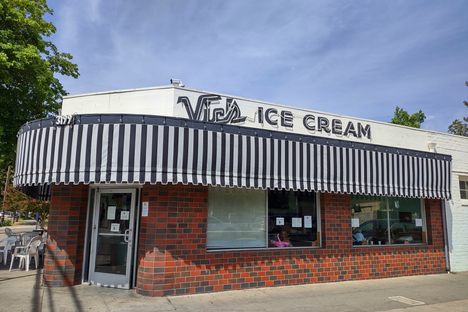 The exterior.