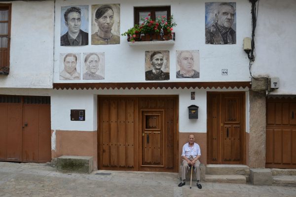 Portraits of Mogarraz.