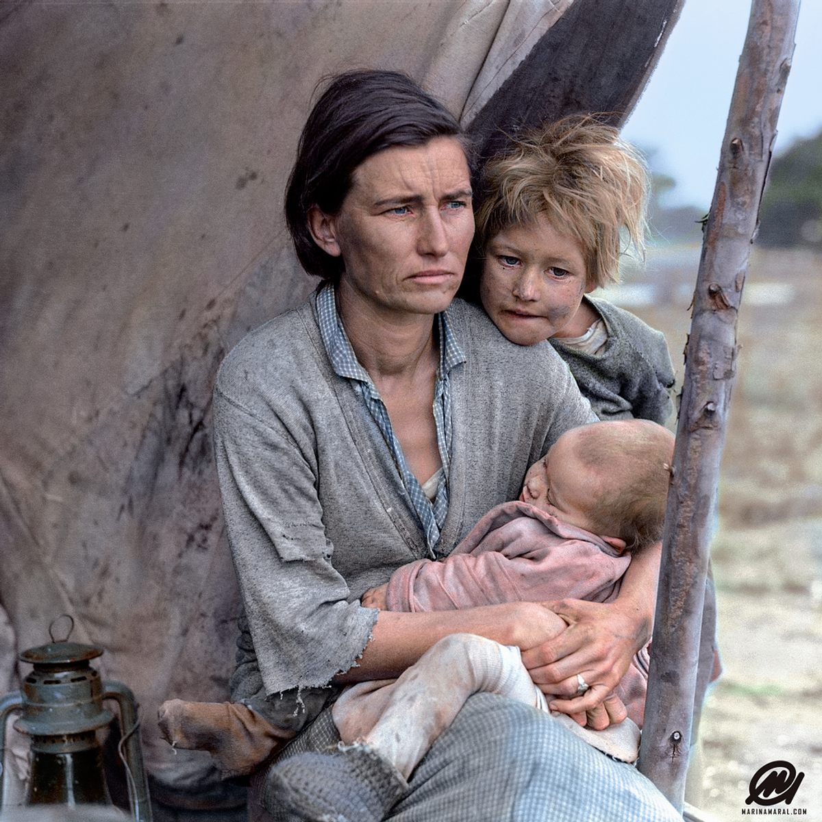 Dorothea Lange's <em>Migrant Mother</em>, 1937.