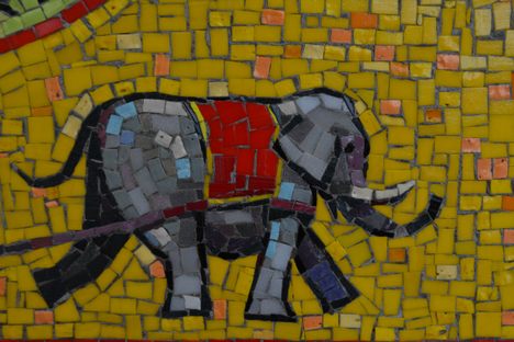 Detail of elephant 
