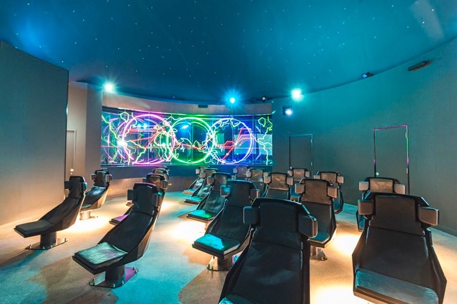 A ready-made mission control room inside U-TOPIA.