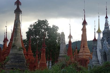A collection of mysterious structures