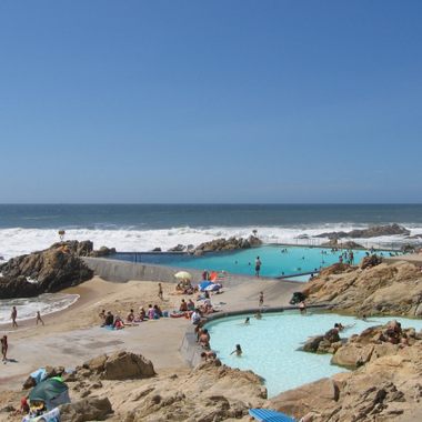 The pools at Leça da Palmeira.