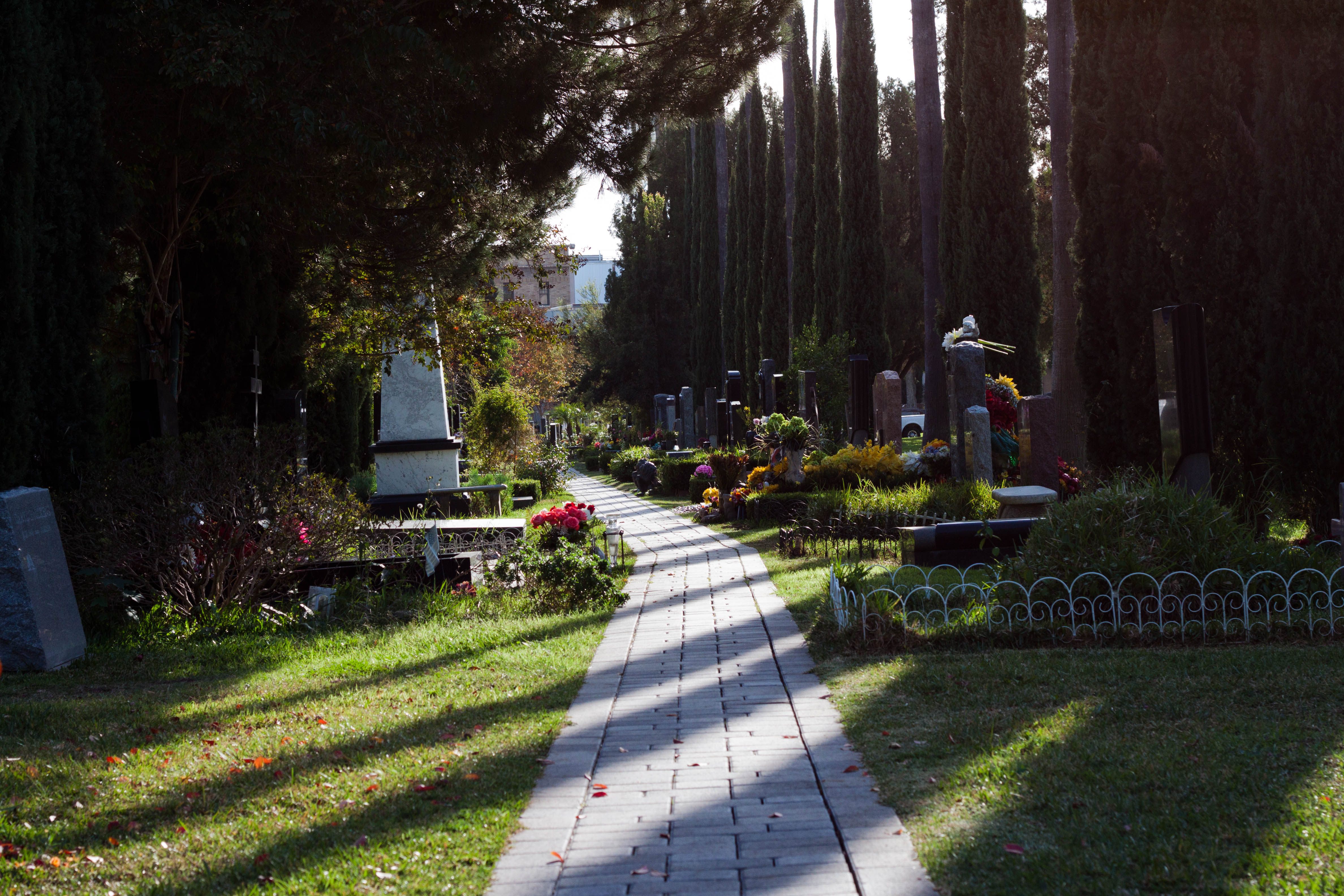 Hollywood Forever Cemetery in Los Angeles is home to several hidden letterboxes. 