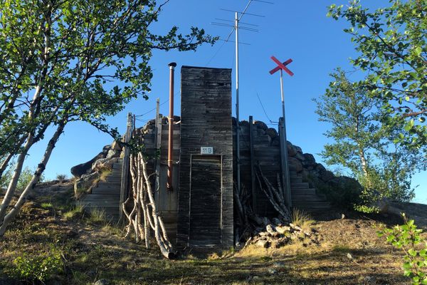 One of the shelters.