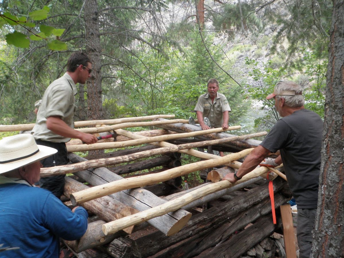 Repairs took three days, and included a new roof.