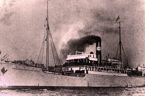 The Oberburgermeister Haken was one of two ships to carry intellectuals from the early USSR in 1922.