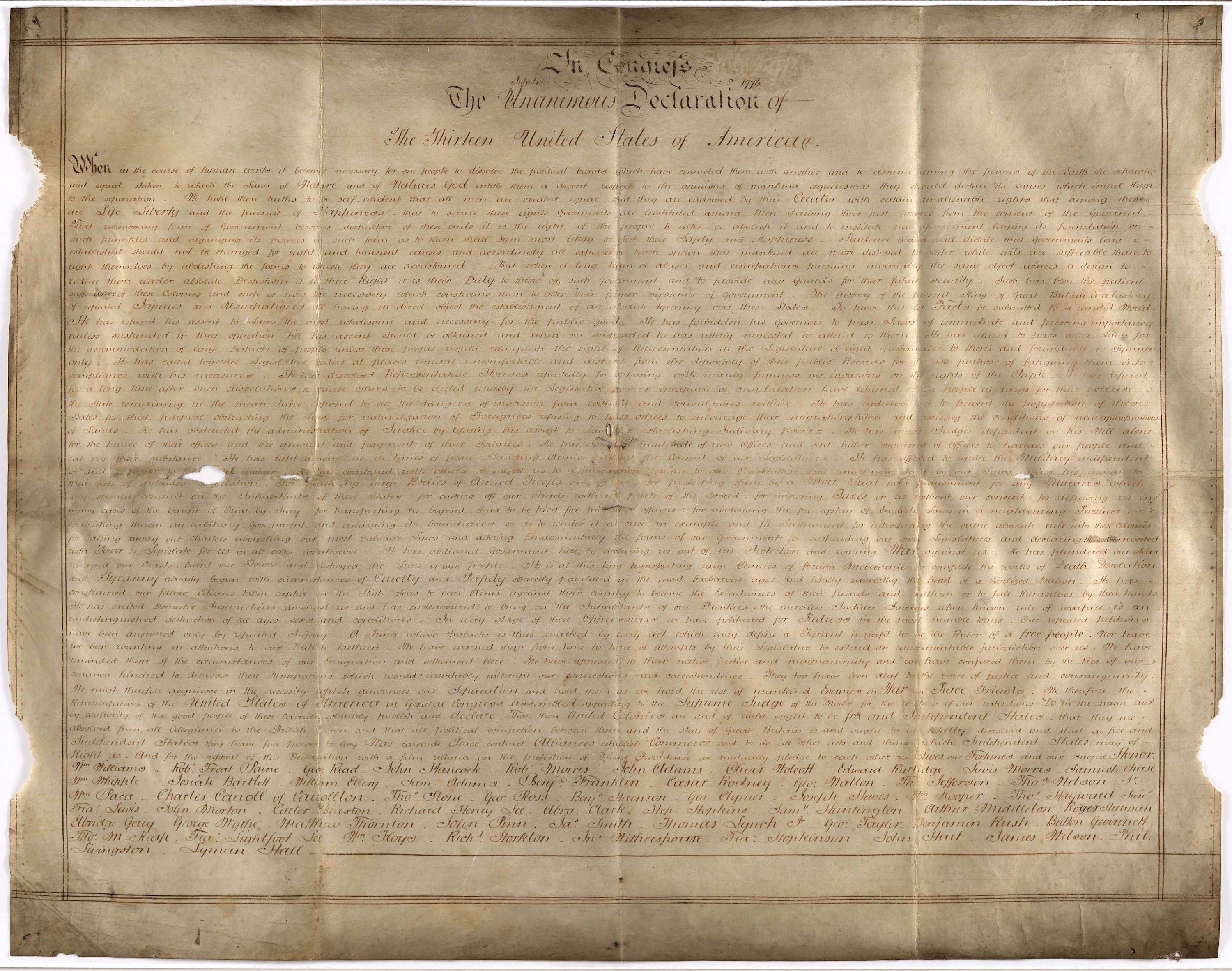 The Sussex Declaration