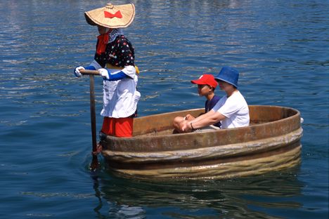 Sado Island Tub Boats.