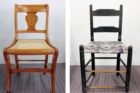 The Chair Wall, from mid-century to Gustav Stikley