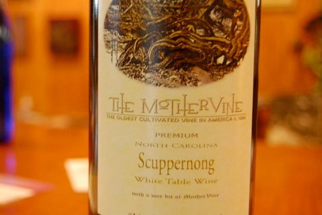 Mother Vine Scuppernong Wine