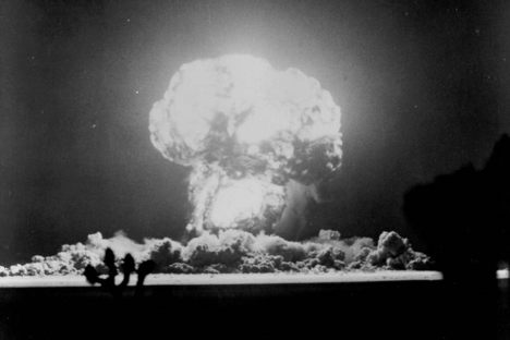 The blast from Apple-2, which pushed various storage vessels to their limits.