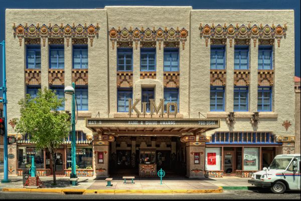 Theatre front.