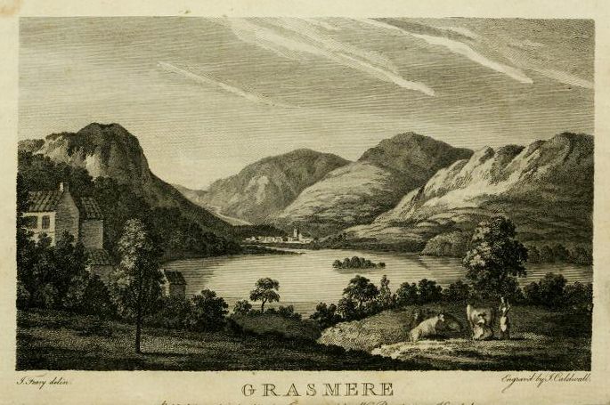 The frontispiece to Thomas West's 1778 book <em>Guide to the Lakes</em>.