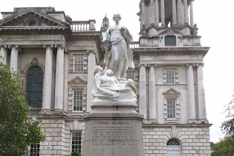 Belfast Titanic Memorial Garden.