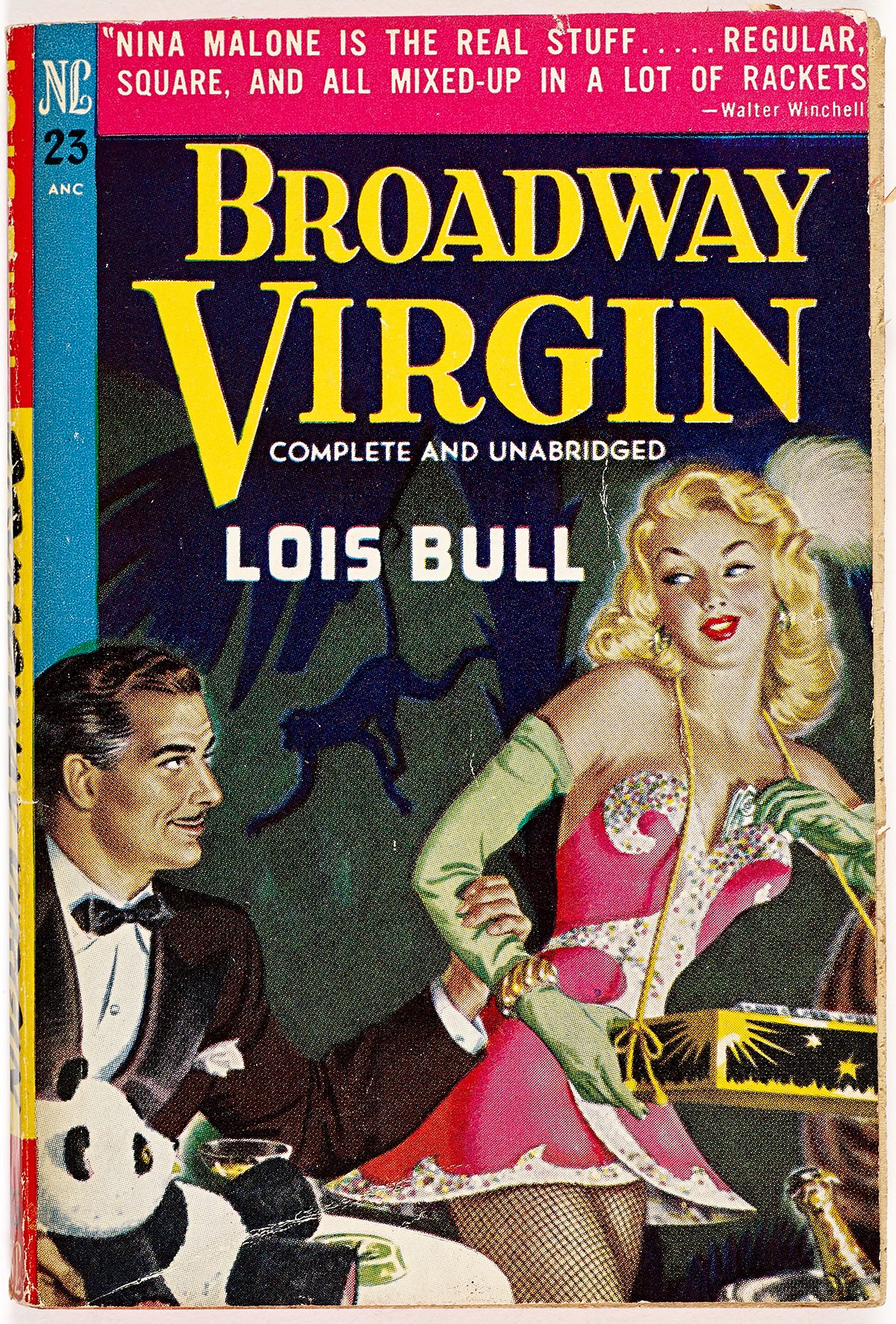 <em>Broadway Virgin</em>, 1949 book.