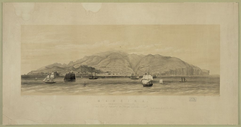 An undated image of the island of Madeira.