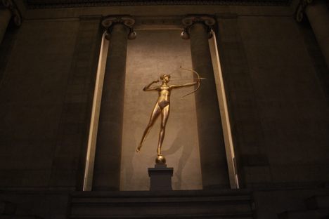 The Golden Gal of Old Madison Square Garden