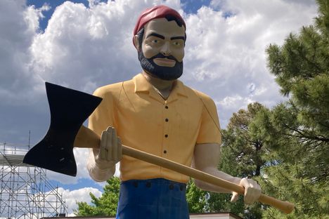 World’s First Muffler Man