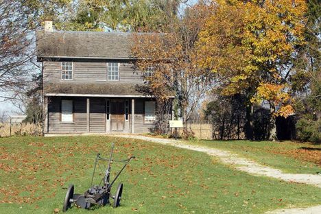 Josiah Henson's Cabin at the Dawn Settlement.