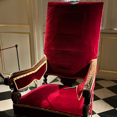 The Wetting Trap Chair of Rosenborg Castle