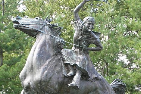 Sybil Ludington Statue