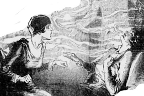 An illustration from one of Rose Mackenburg's articles for the Winnipeg Tribune.